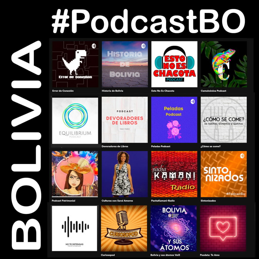 Catálogo de Podcast bolivianos