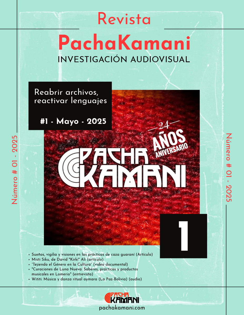 Tapa de la revista con el logotipo de PachaKamani y sus 24 años de aniversario
