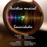 Taller multidisciplinario en acústica musical y sonoridades