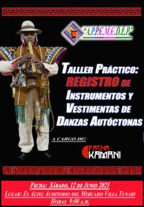 Registro de patrimonio cultural inmaterial con comunidades Aymaras de La Paz.