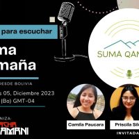 Seguridad Alimentaria y Podcast con Suma Qamaña