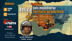 Bolivia, de país megadiverso a territorio de sacrificio | Webinar