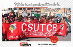 Historia e impacto político de la CSUTCB